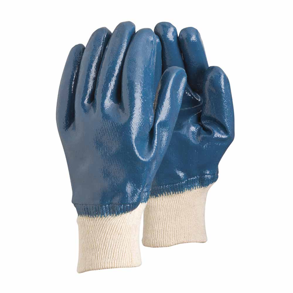 Guante Nitrilo PuÃ±o Tejido Forte Steelpro